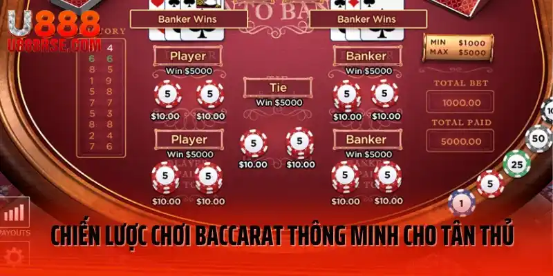 Chiến lược chơi Baccarat thông minh cho tân thủ